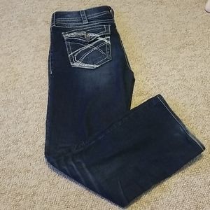 Silver Jeans Women's Boot Cut Jeans - Dark Blue